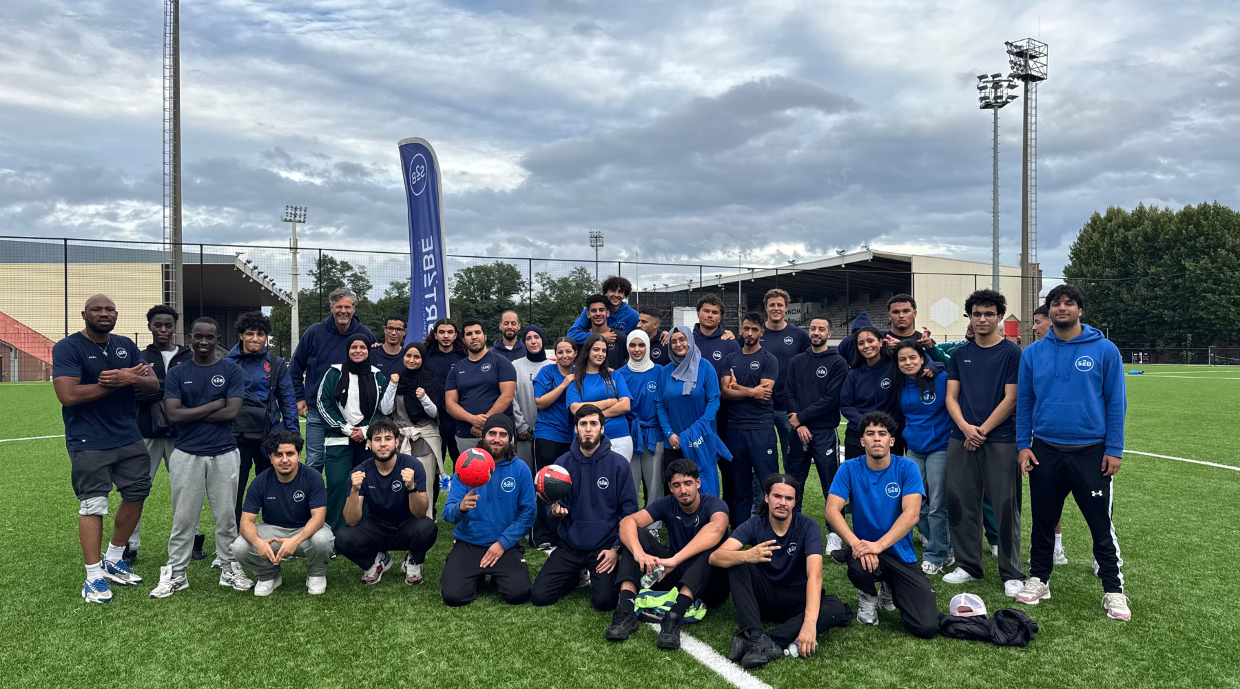 The Sport2Be team coming together to prepare another season of opportunity, growth, and support for 